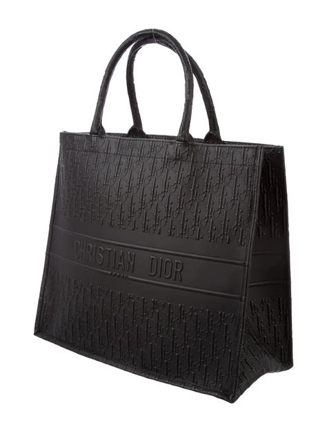 dior book tote bag leather|christian dior book tote personalized.